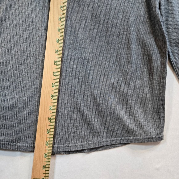 NEW‎ Jos A Bank Reserve Mens XL Gray Long Sleeve Button Down Shirt Professional - Picture 5 of 6